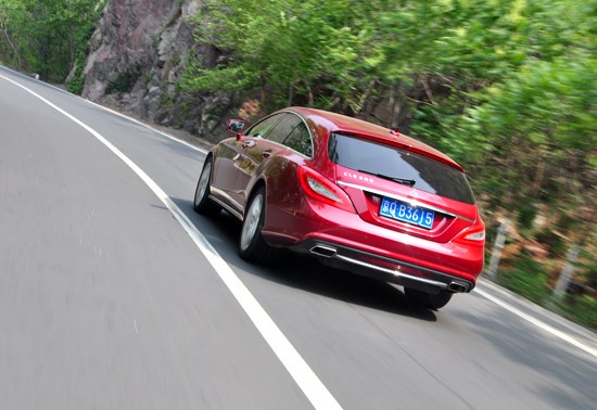 萬車網(wǎng)試駕奔馳CLS Shooting Brake 獵裝車